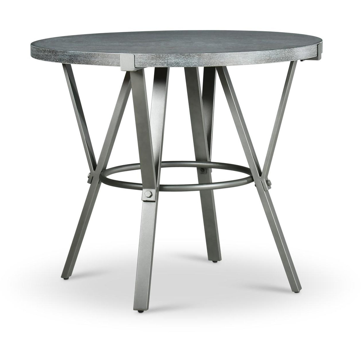  Steve Silver Furniture Round Portland Counter Height Dining Table with Pedestal Base OR420PT IMAGE 1