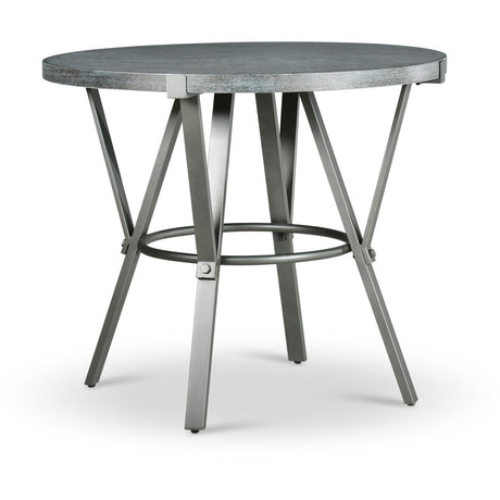  Steve Silver Furniture Round Portland Counter Height Dining Table with Pedestal Base OR420PT IMAGE 1
