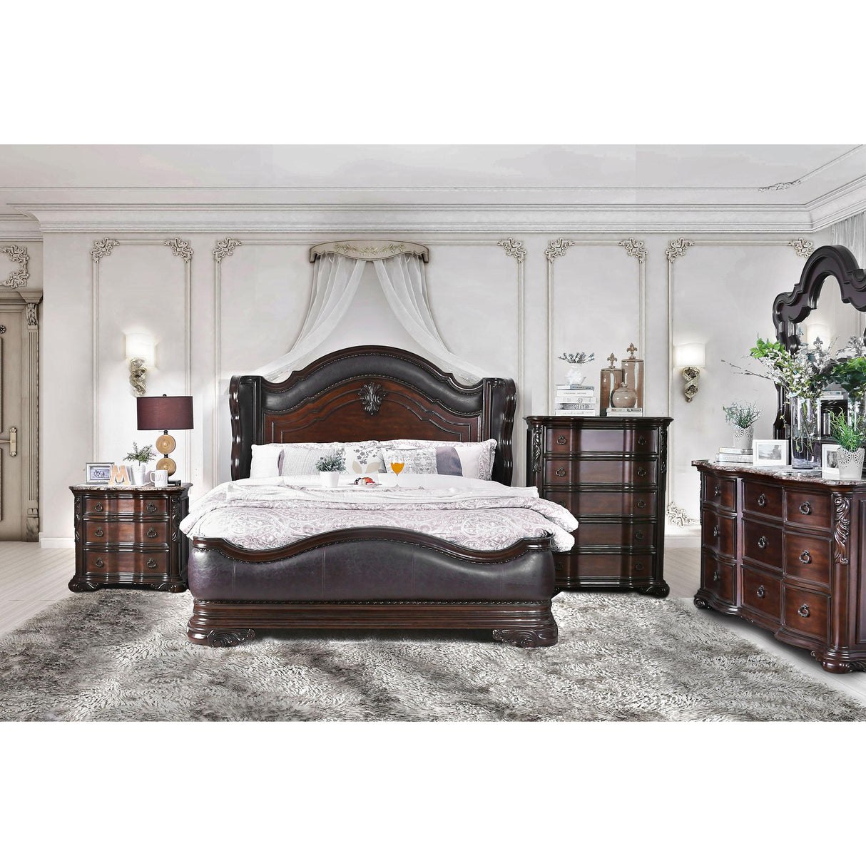  Furniture of America Arcturus 3-Drawer Nightstand CM7859N IMAGE 13