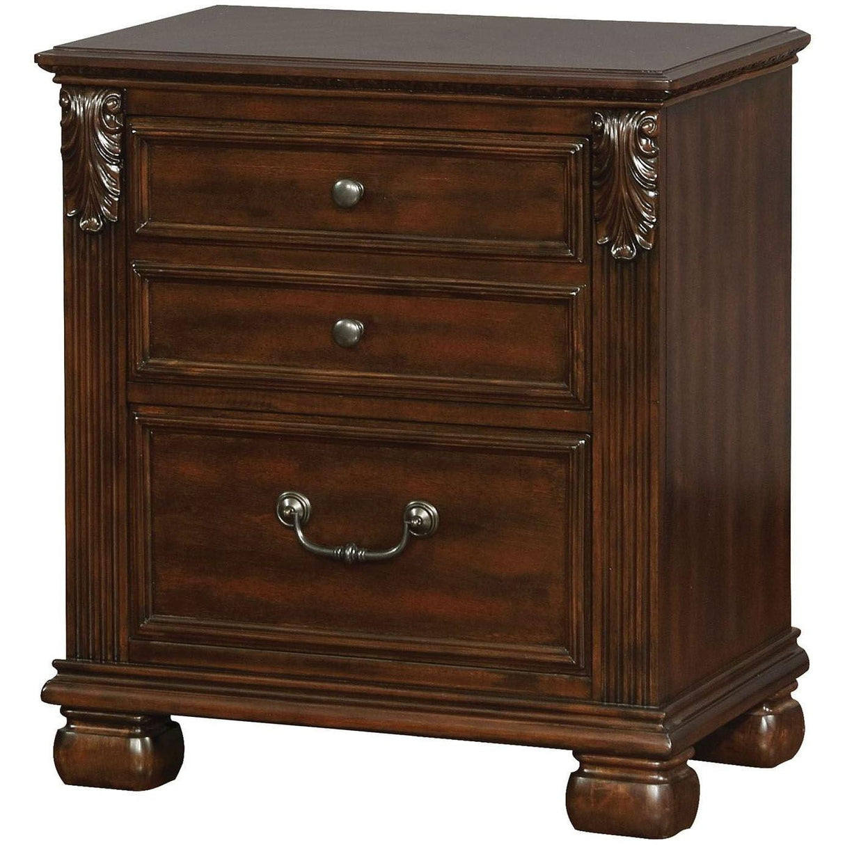  Furniture of America Cervantes 2-Drawer Nightstand CM7730N IMAGE 1