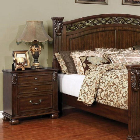  Furniture of America Cervantes 2-Drawer Nightstand CM7730N IMAGE 2