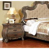  Furniture of America Cursa 2-Drawer Nightstand CM7664N IMAGE 2