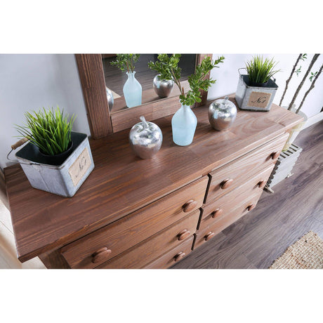  Furniture of America Lea 6-Drawer Kids Dresser AM7000D IMAGE 3