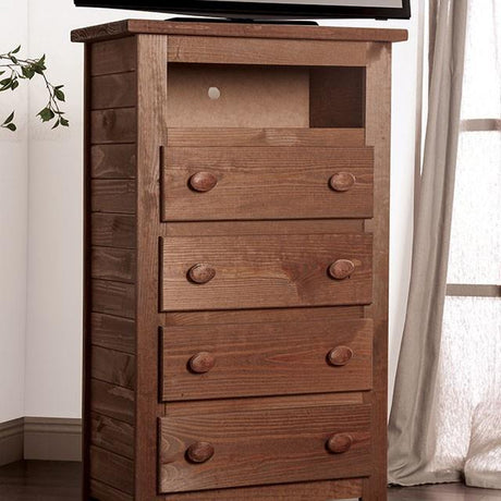  Furniture of America Lea 4-Drawer Kids Media Chest AM7000TV IMAGE 5