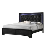  Crown Mark Micah King Upholstered Panel Bed B4350-K-HBFB/B4350-KQ-RAIL IMAGE 1