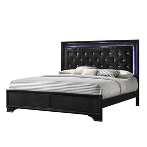  Crown Mark Micah King Upholstered Panel Bed B4350-K-HBFB/B4350-KQ-RAIL IMAGE 1