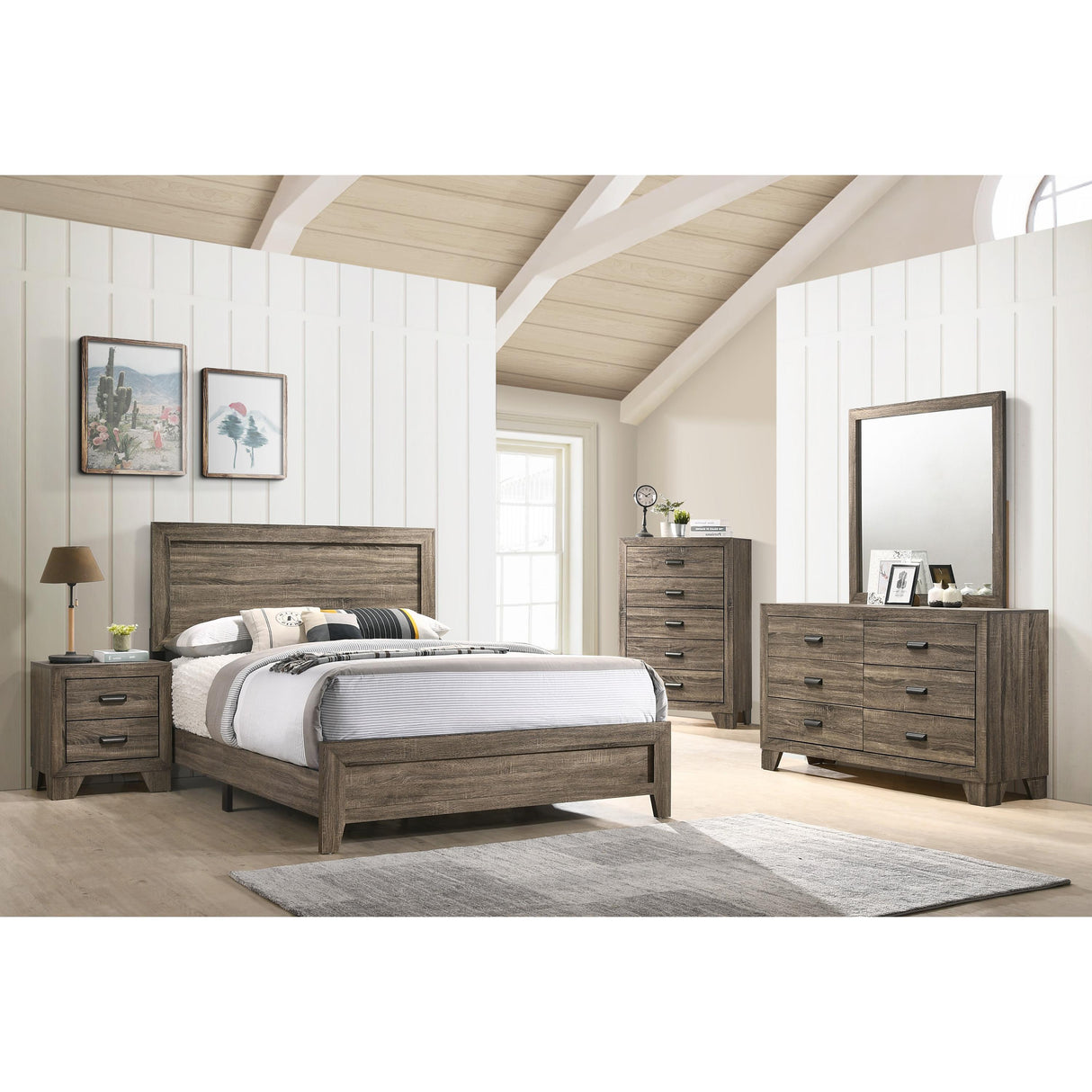 Crown Mark Millie 2-Drawer Nightstand B9200-2 IMAGE 4