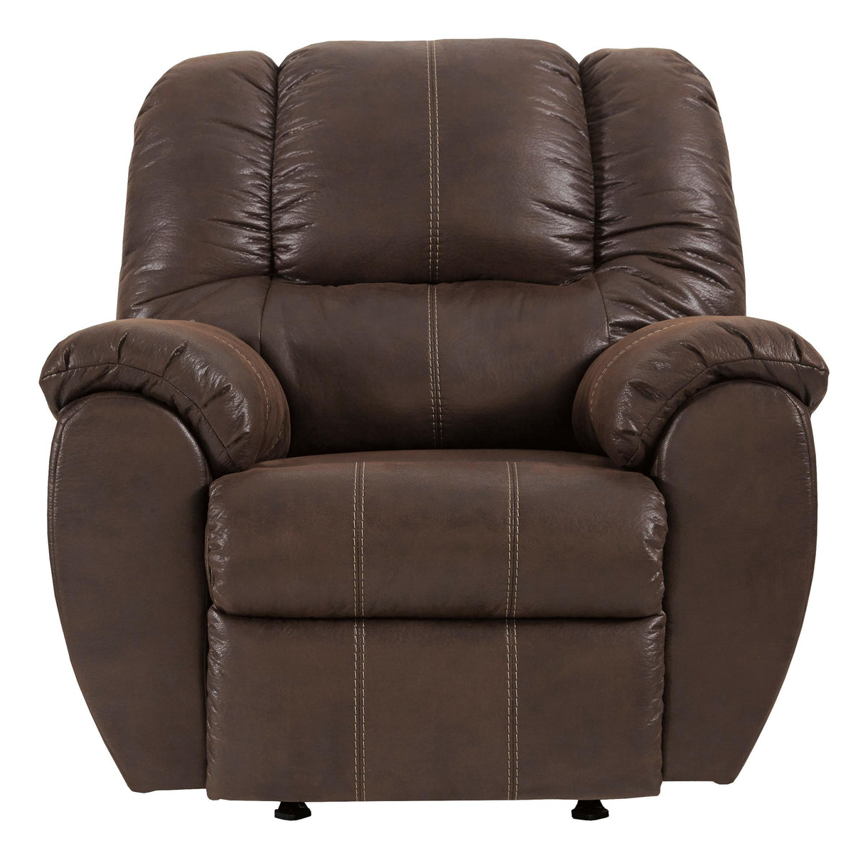  Signature Design by Ashley McGann Rocker Leather Look Recliner 1030125 IMAGE 1