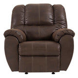  Signature Design by Ashley McGann Rocker Leather Look Recliner 1030125 IMAGE 1