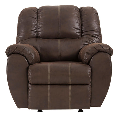  Signature Design by Ashley McGann Rocker Leather Look Recliner 1030125 IMAGE 1