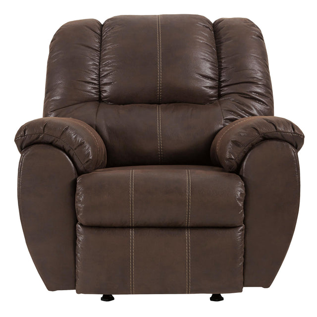  Signature Design by Ashley McGann Rocker Leather Look Recliner 1030125 IMAGE 1
