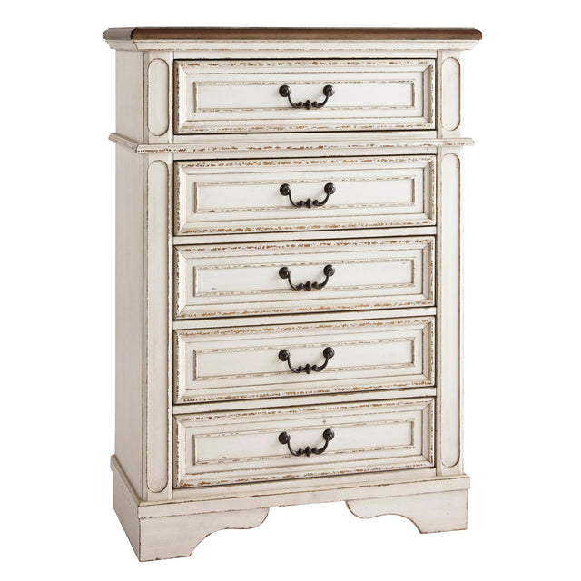  Signature Design by Ashley Realyn 5-Drawer Kids Chest B743-45 IMAGE 1