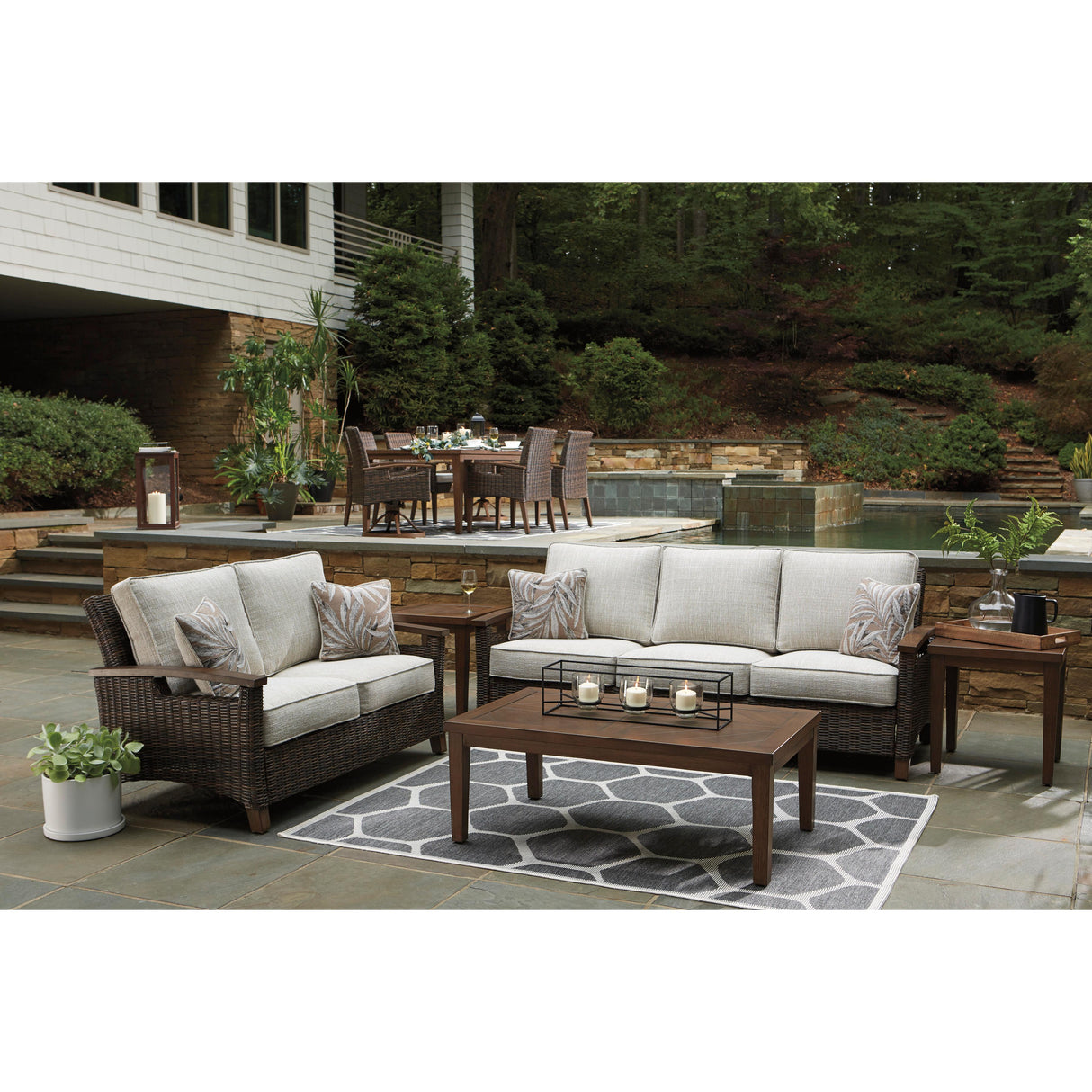  Signature Design by Ashley Paradise Trail P750-838 Sofa with Cushion IMAGE 11