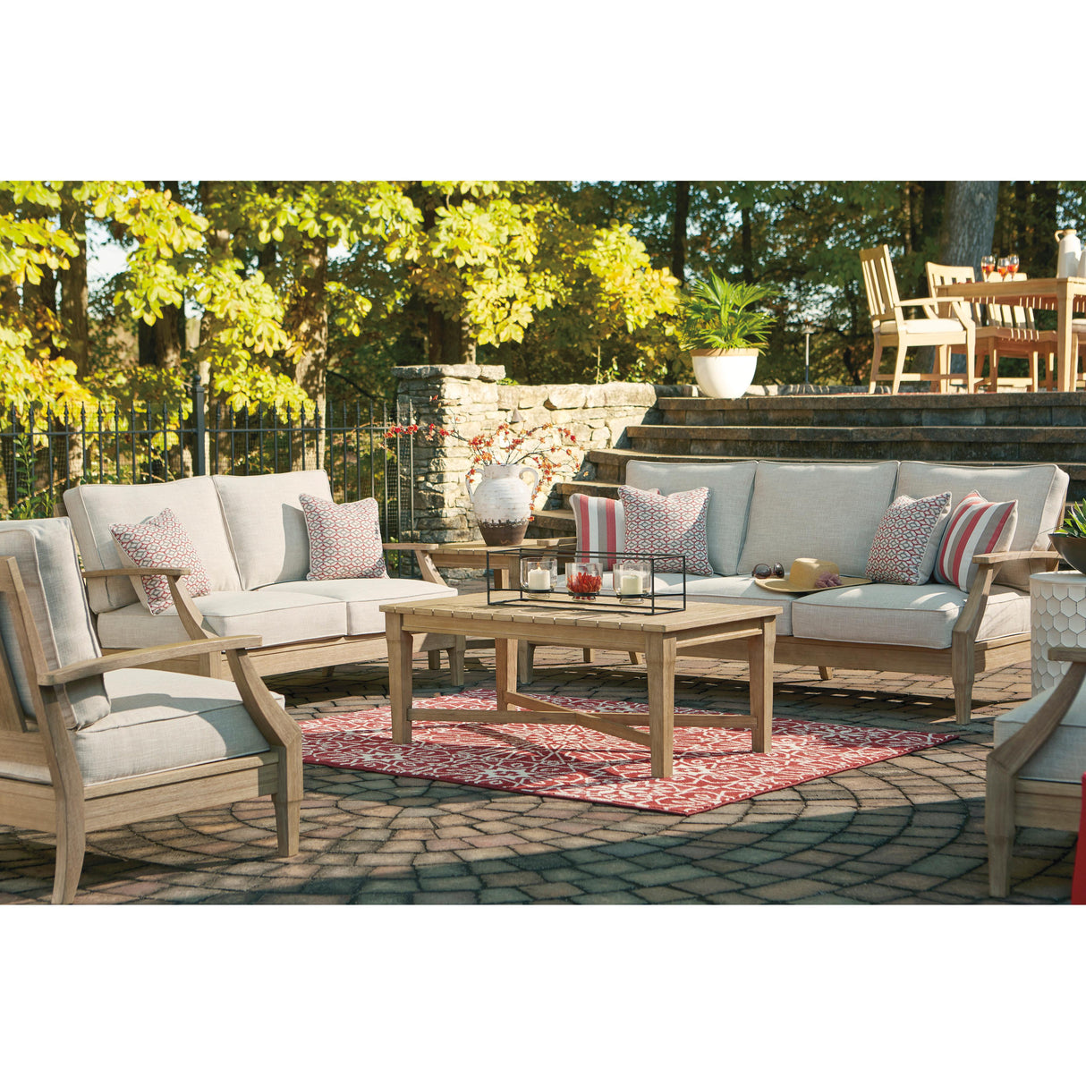  Signature Design by Ashley Clare View P801-835 Loveseat with Cushion IMAGE 8