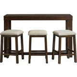  Elements International Hardy 4 pc Pub Height Dinette THY100BTSP IMAGE 1