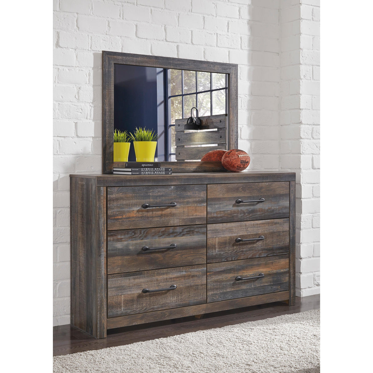  Signature Design by Ashley Drystan Dresser Mirror B211-36 IMAGE 4
