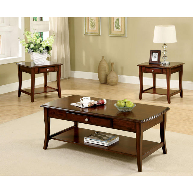  Furniture of America Lincoln Park Occasional Table Set CM4702-3PK IMAGE 1