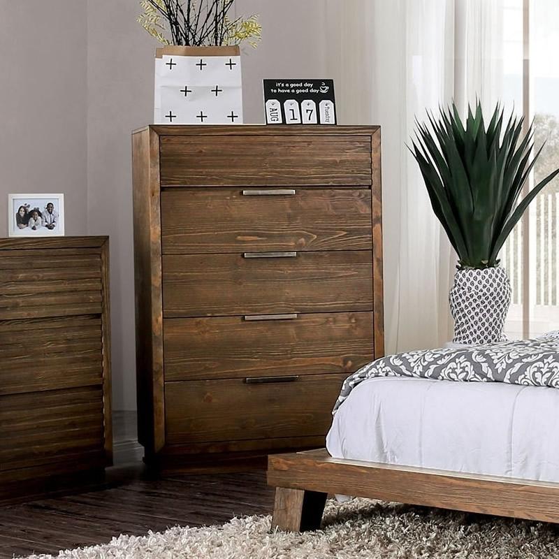  Furniture of America Tolna 5-Drawer Chest CM7532C IMAGE 2