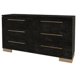  Furniture of America Christie 6-Drawer Dresser CM7550BK-D IMAGE 1