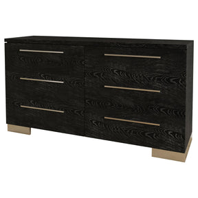  Furniture of America Christie 6-Drawer Dresser CM7550BK-D IMAGE 1