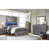 Signature Design by Ashley Lodanna Dresser Mirror B214-36 IMAGE 5