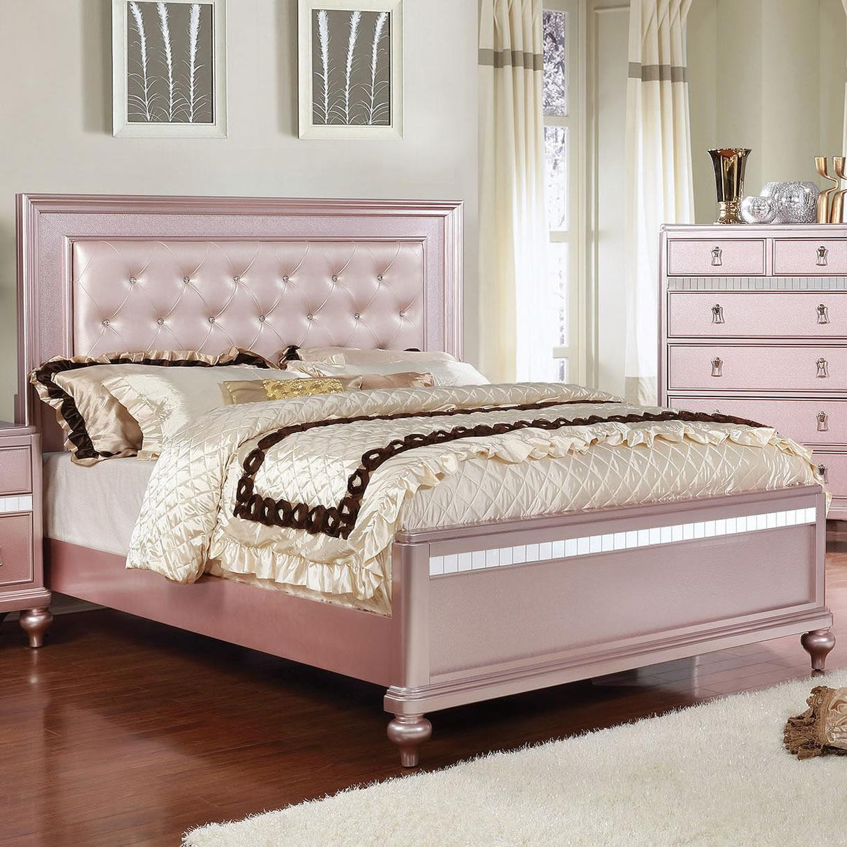  Furniture of America Avior CM7170RG-F Full Bed IMAGE 2