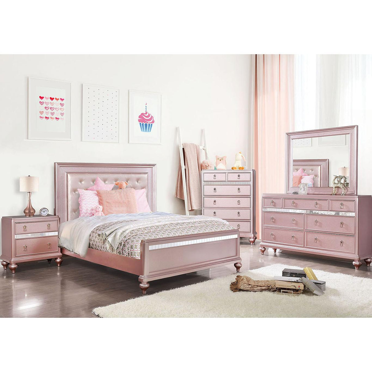  Furniture of America Avior CM7170RG-F Full Bed IMAGE 6