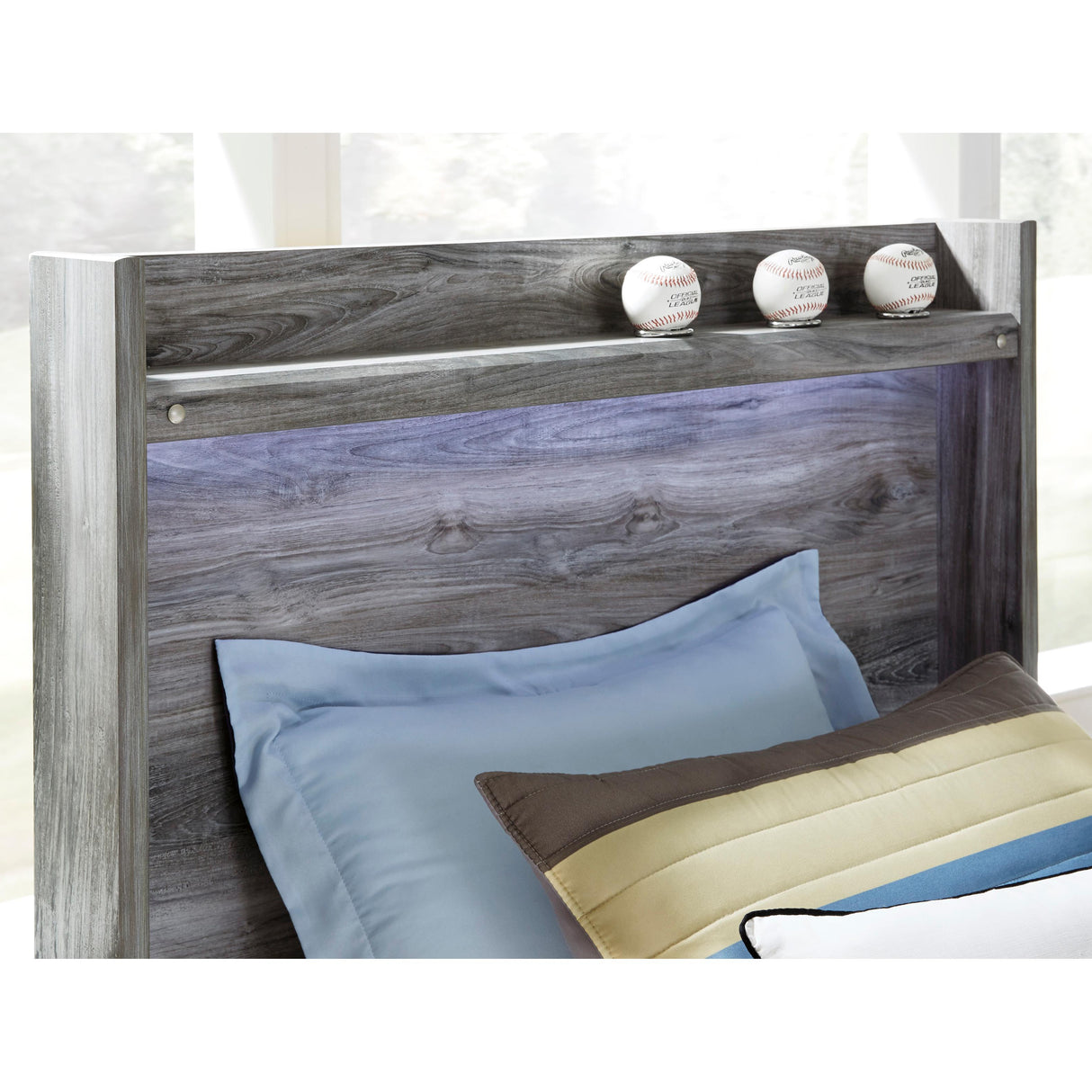  Signature Design by Ashley Baystorm B221B20 Twin Panel Bed IMAGE 2