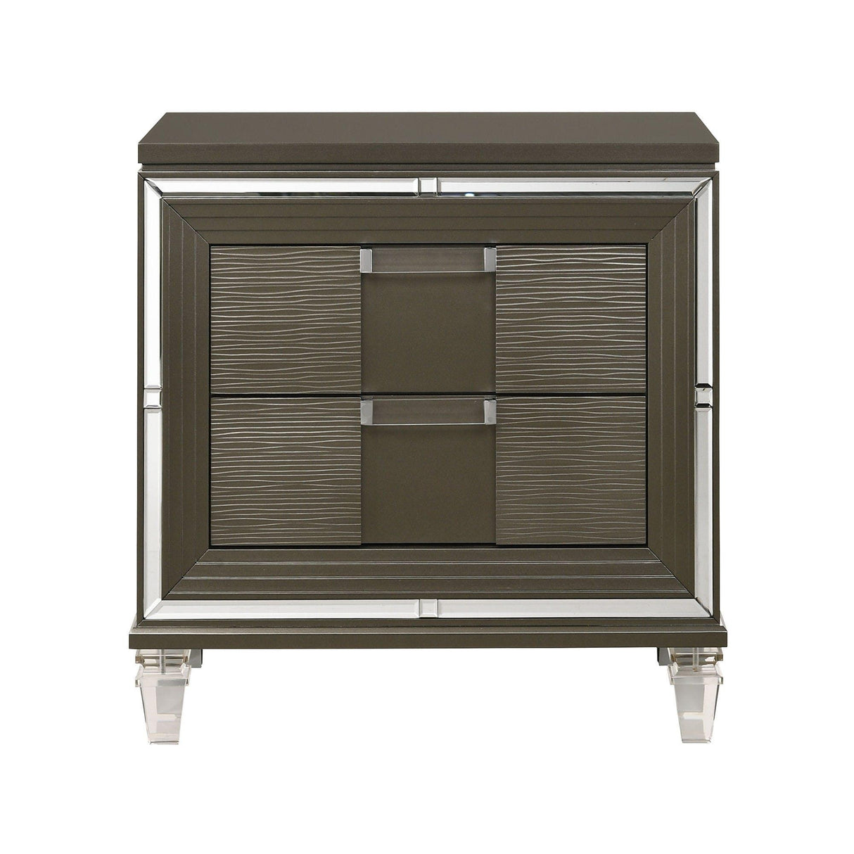  Elements International Twenty Nine 2-Drawer Nightstand TN600NS IMAGE 1