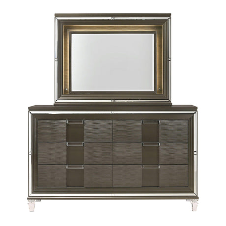  Elements International Twenty Nine Dresser Mirror TN600MR IMAGE 2
