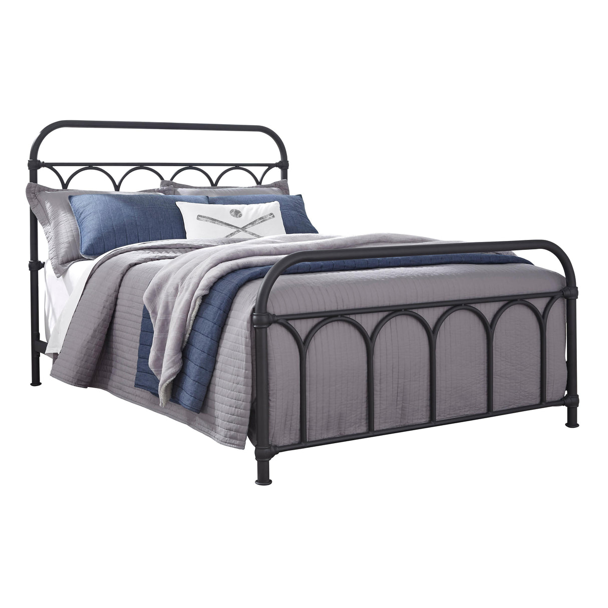  Signature Design by Ashley Nashburg Full Metal Bed B280-672 IMAGE 4