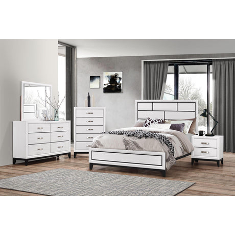  Crown Mark Akerson 2-Drawer Nightstand B4610-2 IMAGE 5