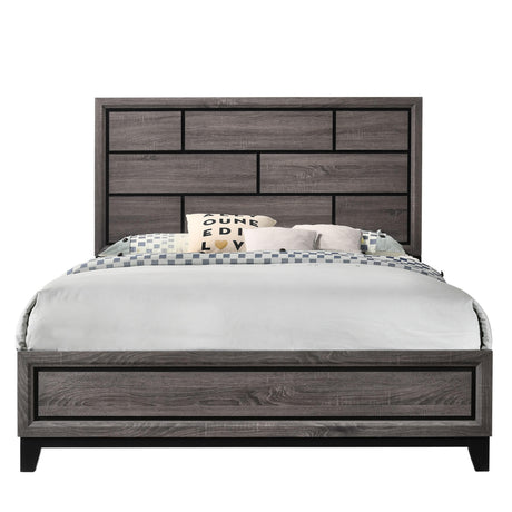  Crown Mark Akerson Twin Panel Bed B4620-T-HBFB/B4620-FT-RAIL IMAGE 1