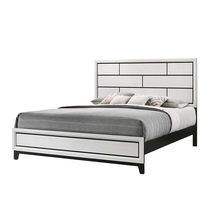  Crown Mark Akerson King Panel Bed B4610-K-HBFB/B4610-KQ-RAIL IMAGE 1