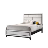  Crown Mark Akerson Queen Panel Bed B4610-Q-HBFB/B4610-KQ-RAIL IMAGE 1