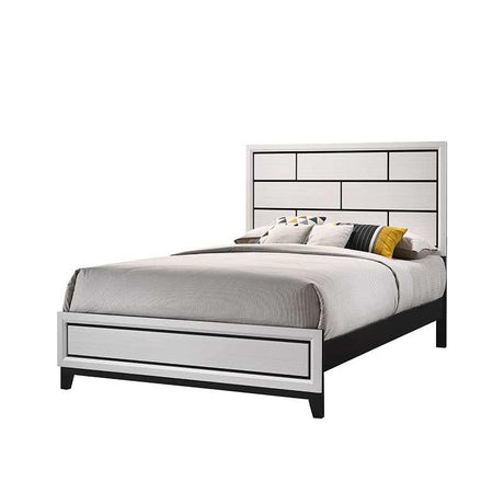 Crown Mark Akerson Queen Panel Bed B4610-Q-HBFB/B4610-KQ-RAIL IMAGE 1