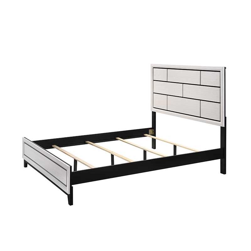  Crown Mark Akerson Queen Panel Bed B4610-Q-HBFB/B4610-KQ-RAIL IMAGE 2