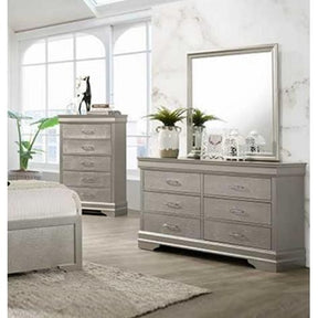  Crown Mark Amalia Dresser Mirror B6910-11 IMAGE 1