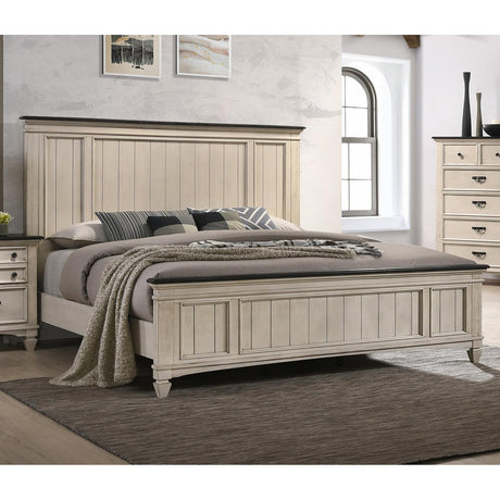  Crown Mark Sawyer King Panel Bed B9100-K-HBFB/B9100-KQ-RAIL IMAGE 1