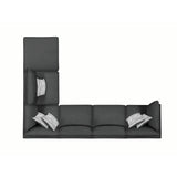  Coaster Furniture Serene Fabric 6 pc Sectional 551325/551324/551324/551325/551324/551326 IMAGE 2