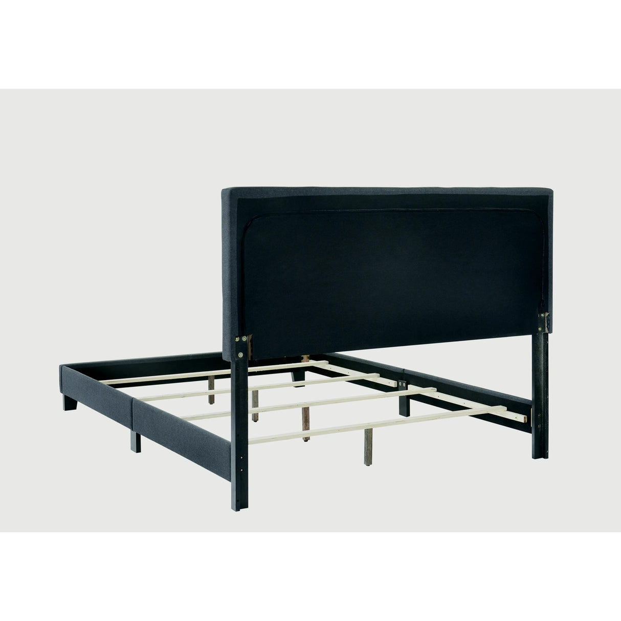  Coaster Furniture Mapes 305746F Upholstered Full Panel Bed - Charcoal IMAGE 3