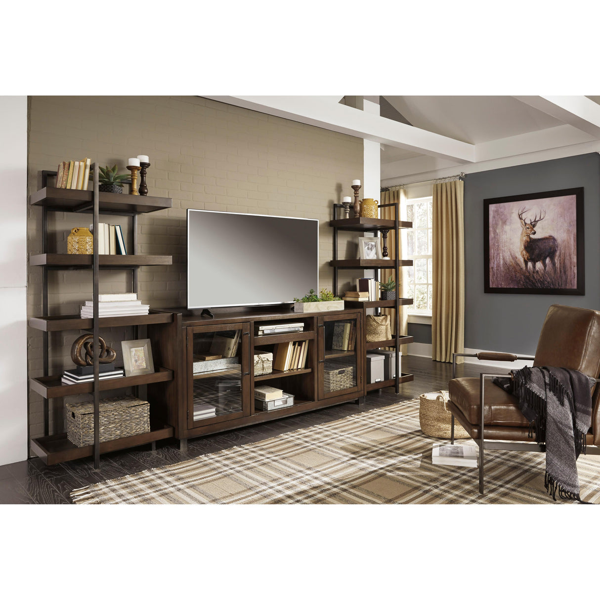  Signature Design by Ashley Starmore TV Stand with Cable Management W633-68 IMAGE 8