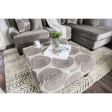  Furniture of America Bonaventura Fabric Ottoman SM5142GY-OT IMAGE 2