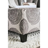  Furniture of America Bonaventura Fabric Ottoman SM5142GY-OT IMAGE 3