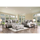  Furniture of America Bonaventura Fabric Ottoman SM5142GY-OT IMAGE 5