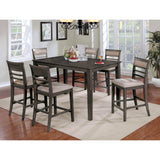  Furniture of America Fafnir CM3607PT-7PK 7 pc Counter Height Table Set IMAGE 4