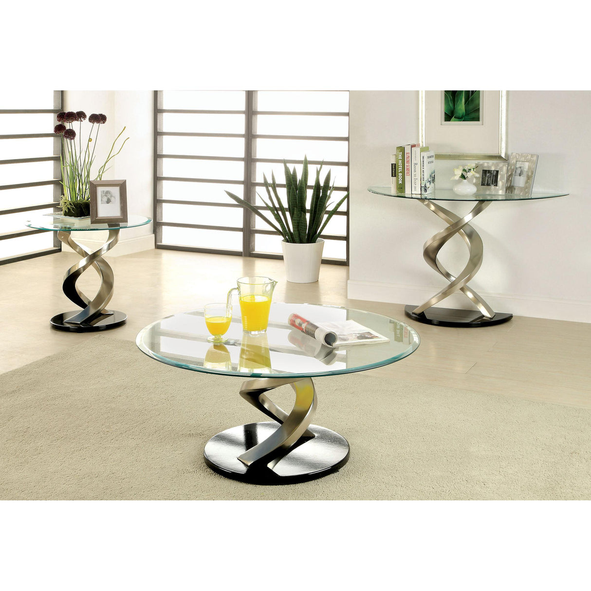  Furniture of America Nova Coffee Table CM4729C IMAGE 3