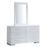  Furniture of America Christie Dresser Mirror CM7550M IMAGE 2