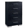  Furniture of America Christie 5-Drawer Chest CM7550BK-C IMAGE 1