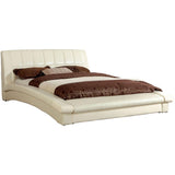  Furniture of America Vizela Queen Upholstered Platform Bed CM7604IV-Q-BED IMAGE 1
